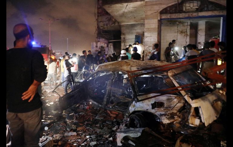 El atentado se registró cerca del aeropuerto de Adén. EFE