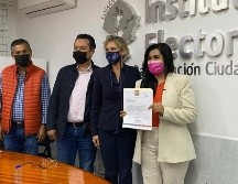 CONFIANZA. Citlalli Amaya de Luna, repetirá como abanderada emecista. CORTESÍA