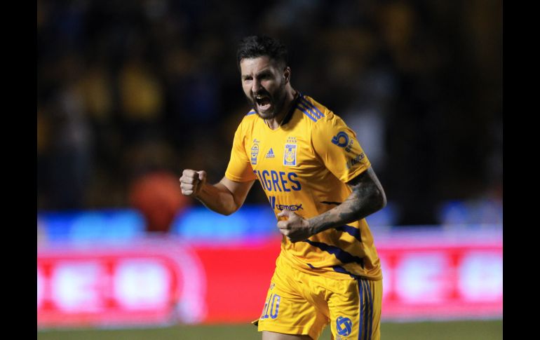OBRA DE ARTE. André-Pierre Gignac marcó uno de los mejores goles del torneo desde el tiro libre. IMAGO7