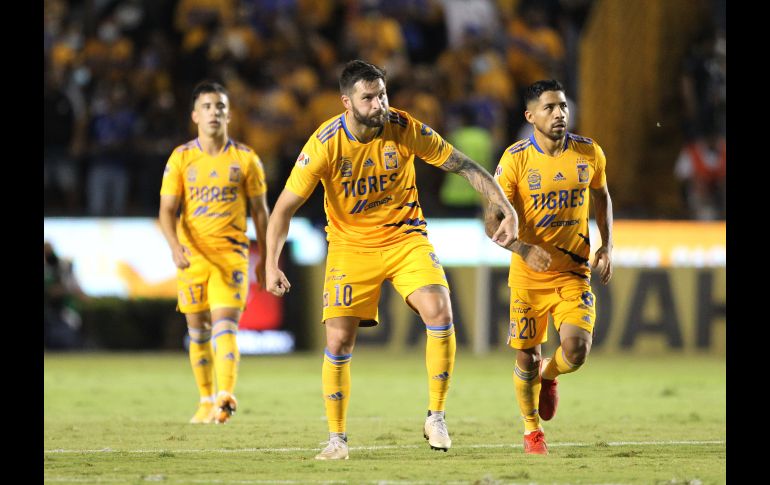 LETAL. Gignac marcó su doblete con gran categoría. IMAGO7