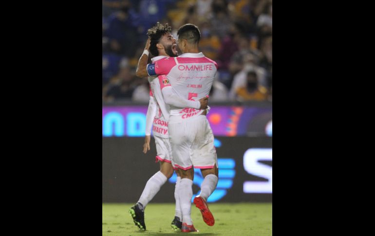 AHOGADO. Jesús Molina había marcado una anotación que empataba el marcador, pero el VAR la invalidó por fuera de juego. IMAGO7