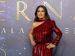 Salma Hayek interepretará a Ayak, la líder de los Eternals. La cinta se estrenará el próximo 4 de noviembre en México.  EFE/V. FLORES