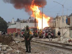 El saldo final de la explosión de un ducto de gas en el municipio de Puebla fue de un muerto, 17 heridos- de los cuales 14 siguen hospitalizados-, 184 viviendas con daños y la evacuación de más de dos mil afectados. SUN / RDB