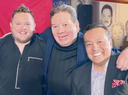 Listos para el tributo. Rodrigo de la Cadena, “Coque” Muñiz y Carlos Cuevas entregarán un repertorio en honor a Armando Manzanero este 5 de noviembre. Facebook de Carlos Cuevas