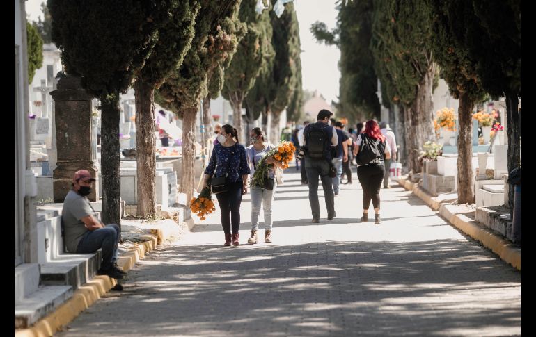 Se autorizó a los cementerio a operar al 70% de su capacidad entre el 25 de octubre y el 6 de noviembre. EL INFORMADOR/G. Gallo