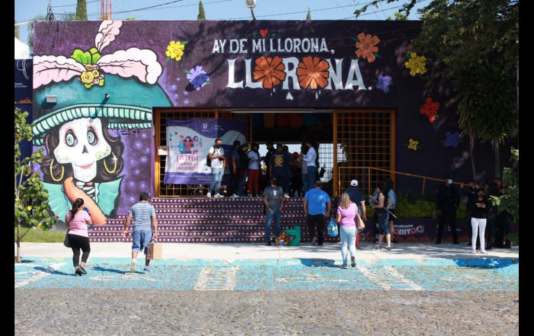 El panteón de Altagracia fue uno de los siete recintos de Zapopan que fueron intervenidos con el programa Recuérdame bonito previo a la conmemoración del Día de Muertos. ESPECIAL/Ayuntamiento de Zapopan