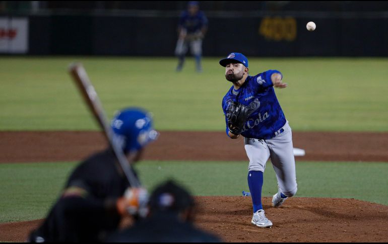 Alemao Hernández cargó con la derrota después de lanzar cuatro entradas y un tercio. TWITTER/charrosbeisbol