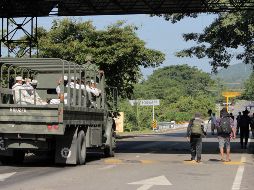 La Guardia Nacional admitió este lunes que elementos dispararon contra un vehículo en el que viajaban migrantes, provocando varios heridos y un muerto. EFE / ARCHIVO