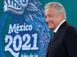 AMLO acusó que sus opositores llamaran a la población a que no participen en esta consulta. EFE / Presidencia de México