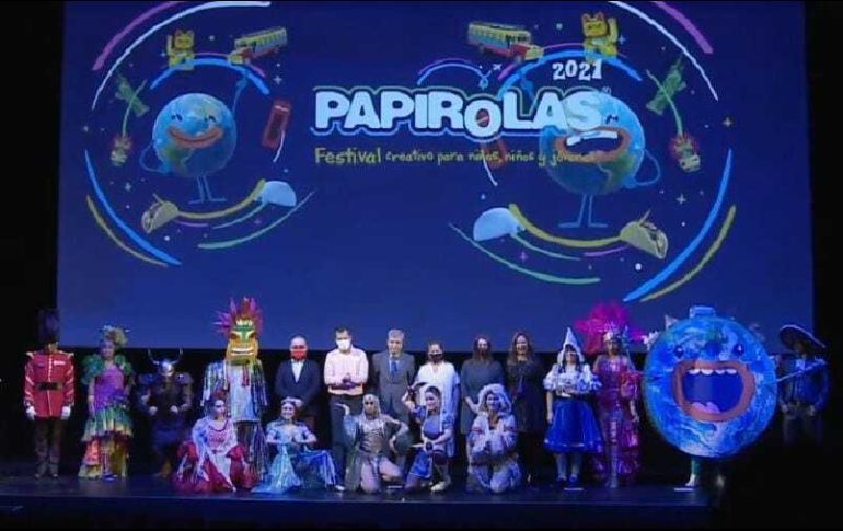 El festival Papirolas 2021 arrancó este miércoles tres de noviembre con el tema “El mundo es tuyo y tú eres el mundo”. ESPECIAL / PAPIROLAS