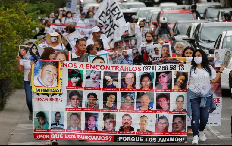Colectivos de familias que buscan a sus desaparecidos afirman que son 14 mil 500 personas cuyo paradero se desconoce. EFE/ARCHIVO