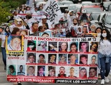 Colectivos de familias que buscan a sus desaparecidos afirman que son 14 mil 500 personas cuyo paradero se desconoce. EFE/ARCHIVO