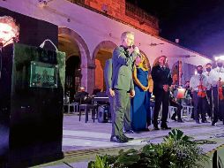 Alejandro Fernández. El cantante ofreció una gala, en el Museo Cabañas. El Informador/ N. Gutiérrez 