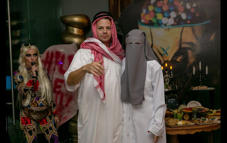 Fiesta de disfraces de parejas. GENTE BIEN JALISCO/ JORGE SOLTERO