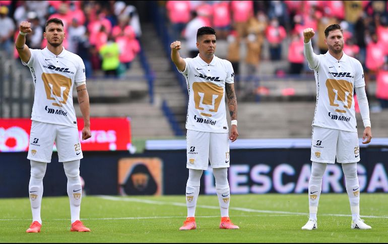 Pumas, con 18 puntos e instalados en la decimocuarta casilla, quiere extender su buen momento para acceder a un lugar en el repechaje. IMAGO7