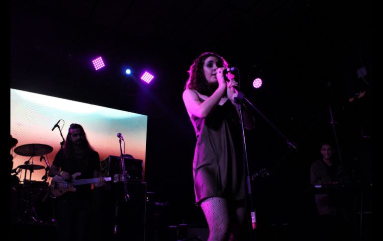 Valeria Wolf presentó su primer EP en el Foro C3. ESPECIAL / VALERIA WOLF