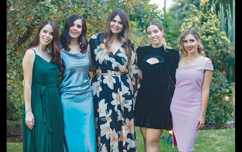 Karla Ramírez, Kari Ponce, Frania Solís, Montse Jiménez y Karina García GENTE BIEN JALISCO/ CLAUDIO JIMENO