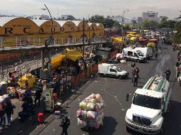 El incendio en el Mercado de Sonora comenzó en la zona de comida del mercado, lejos de la zona de los animales, que no están en 