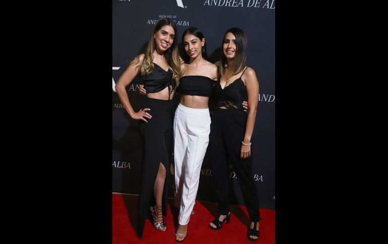 Karla Rodríguez, Karol Zareth y Yaneli Barragán GENTE BINE JALISCO/CLAUDIO JIMENO