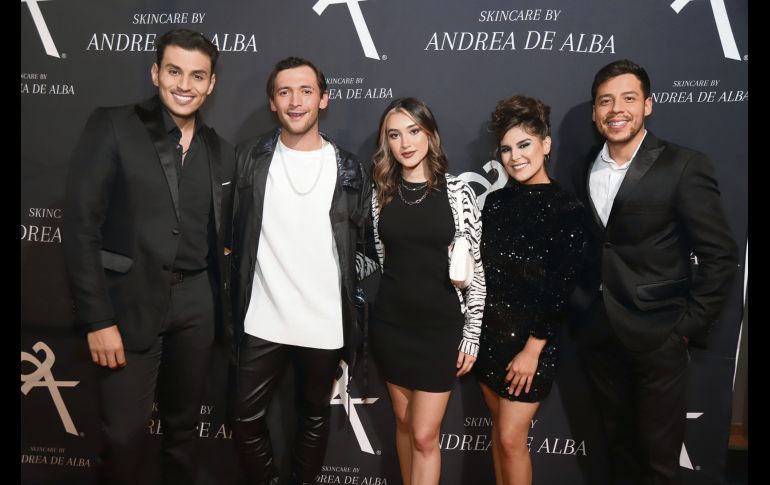 Fernando Barba, Juan Pablo González, Alejandro Barba, Miriam Báez, Cristy Vázquez y Alejandro Barba GENTE BIEN JALISCO/CLAUDIO JIMENO