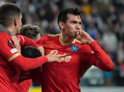 En la actual temporada, Lozano suma tres goles y tres asistencias en 15 encuentros con los napolitanos. AP/C. SOKOLOWSKI