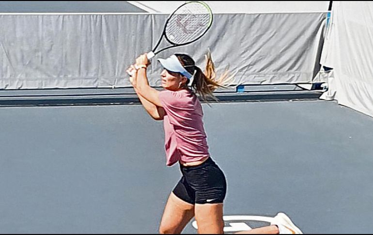 Paula Badosa. La tenista española busca adaptarse a la ciudad cuanto antes. ESPECIAL/M. Navarro