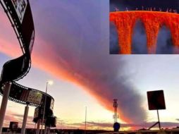 La imagen simula el camino que toman los difuntos para su llegada y salida del mundo terrenal desde el Mictlán, en conmemoración del Día de los Muertos, el pasado 2 de noviembre. ESPECIAL