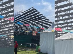 Algunos usuarios hicieron la denuncia a través de redes sociales, en donde mostraron fotografías de la grada en cuestión, totalmente vacía. TWITTER / @egzc97