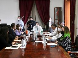 Por segunda ocasión, la Junta de Coordinación Política sesionó en privado y discutió el tema en una reunión que no fue anunciada en la agenda pública. ESPECIAL /