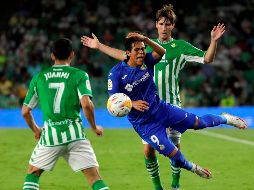 José Juan Macías (#9) llegó prestado al Getafe por parte de Chivas. EFE / ARCHIVO