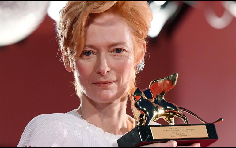 Hoy es cumpleaños de Tilda Swinton. EFE.