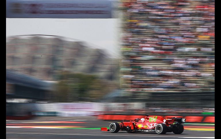 Charles Leclerc , durante las prácticas para el Gran Premio de México 2021 de Fórmula 1.  IMAGO7