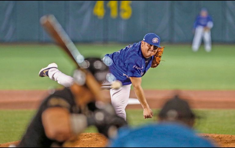 Solano lanzó siete entradas completas, permitió cinco imparables, una carrera y recetó ocho ponches.TWITTER/@charrosbeisbol