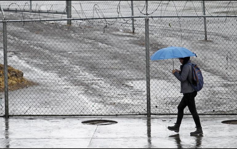 La Conagua informó que debido a los canales de baja presión sobre el occidente y sur de México, habrá lluvias aisladas en Jalisco, Campeche, Colima, Estado de México, y otras entidades. EL INFORMADOR / ARCHIVO