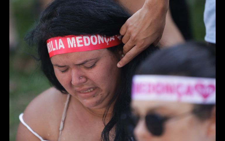Los fanáticos comenzaron a hacer fila al amanecer afuera del estadio, con capacidad para 15 mil personas. EFE/W. Carvalho