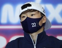 La escudería Mercedes no dudó en enviar un mensaje de apoyo para el novato de la Fórmula Uno, Yuki Tsunoda. EFE/E. GARRIDO