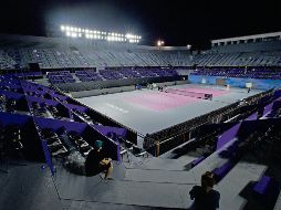 El nuevo estadio ya está listo para recibir tenis del más alto nivel. ESPECIAL