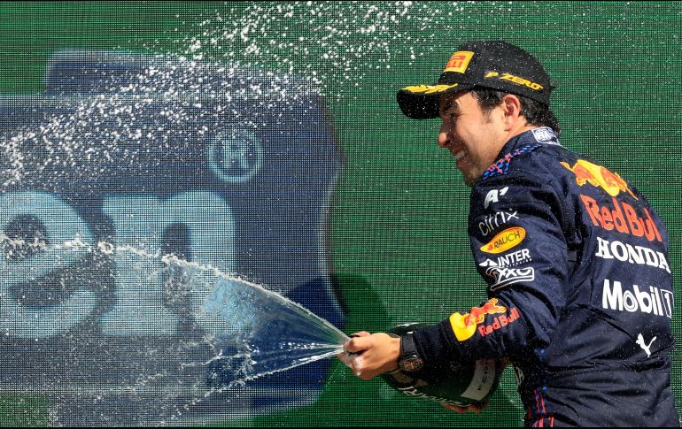 EL SUEÑO. La meta del piloto mexicano será poder meterse en el podio final de la clasificación de pilotos. EFE/C. RAMÍREZ