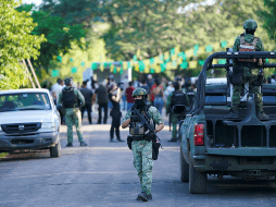 Lugareños se han visto obligados, por parte de integrantes de los cárteles, a abandonar sus viviendas. AP/E. Verdugo