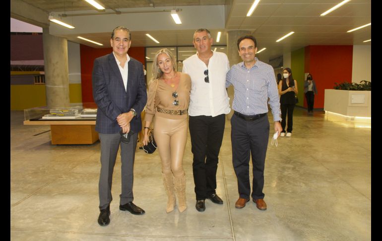 José Luis Zorrero, Yolanda Torres, Juan Pablo Agnesi y José Alfredo Dau GENTE BIEN JALISCO/ESMERALDA ESCAMILLA
