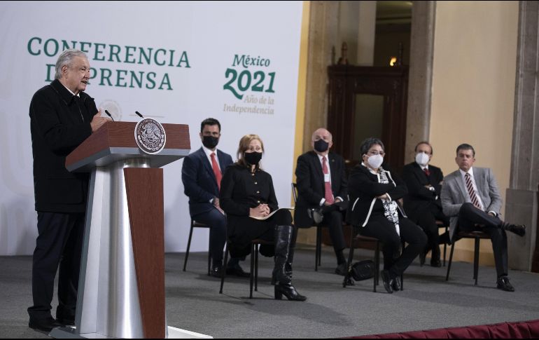 Denuncian a AMLO por sus conferencias ofrecidas los pasados días 3 y 5 de noviembre. XINHUA