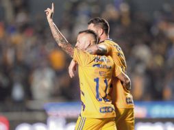 Sorpresa. El delantero uruguayo fue el hombre clave en el ataque de Tigres. Imago7