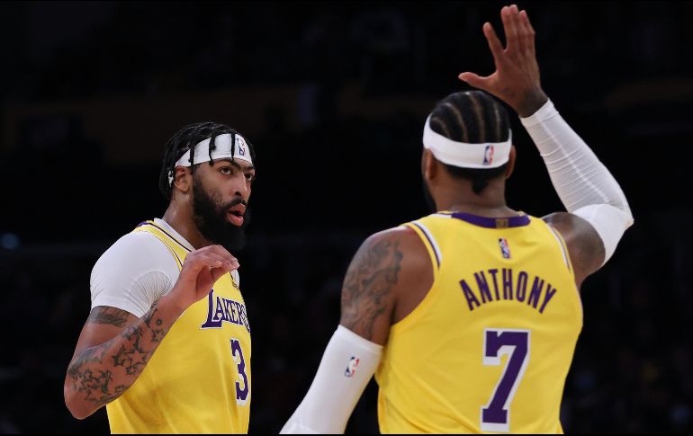 Davis sumó seis puntos en el tiempo extra, incluido un par de tiros libres que dieron a Los Ángeles una ventaja de tres puntos cuando quedaba menos de un minuto. AFP / H. How