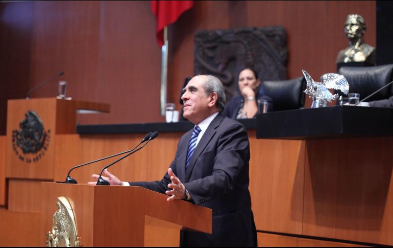 Anoche se anunció la salida del titular de la Unidad de Inteligencia Financiera (UIF), Santiago Nieto, y en su lugar designó a Pablo Gómez Álvarez. NTX / ARCHIVO
