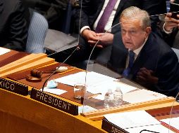 AMLO destacó la aportación que hacen las heroínas y héroes que trabajan en Estados Unidas al enviar remesas a México. AP / R. Drew