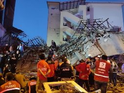 Por el momento no se dio ningún tipo de explicación sobre las razones del colapso. AFP/ IHH HUMANITARIAN AID GROUP