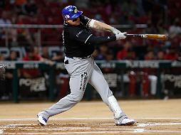 Un jonrón de Japhet Amador en la novena selló el triunfo de Jalisco. ESPECIAL/Charros de Jalisco