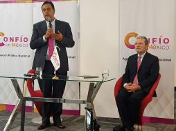 El evento es organizado por la agrupación política Confío en México, de la cual Salvador Cosío es presidente (izq). EL INFORMADOR