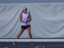 Haciendo dupla con la canadiense Sharon Fichman,  Giualiana Olmos firmó una sobresaliente Temporada 2021 en la modalidad de dobles, cerrando así entre las 10 mejores parejas del año. EL INFORMADOR / A. Navarro