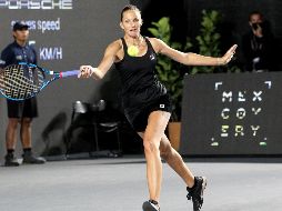 Aunque Pliskova tuvo dos match-points, el encuentro terminó por definirse en la muerte súbita. AFP/U. RUIZ